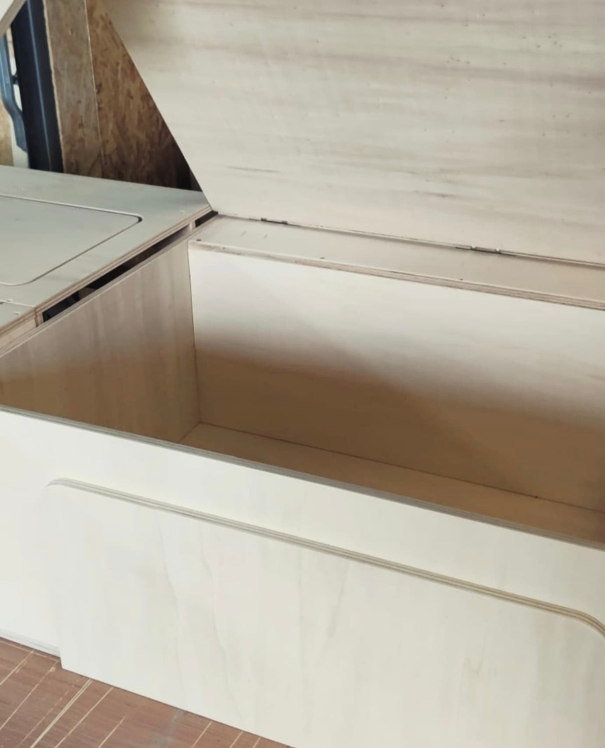 Banquette lit peigne 180x140